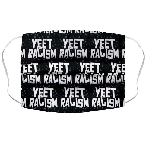 Yeet Racism Accordion Face Mask