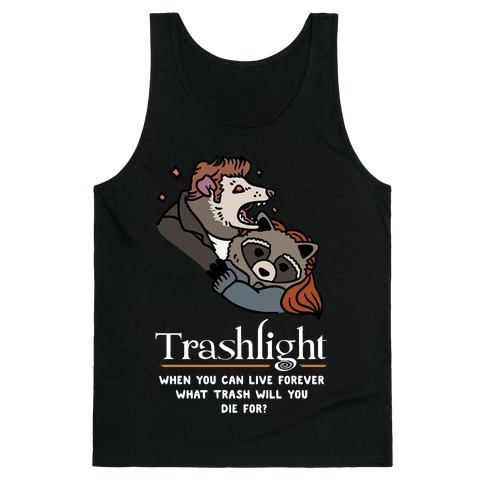 Trashlight Raccoon Opossum Parody Tank Top