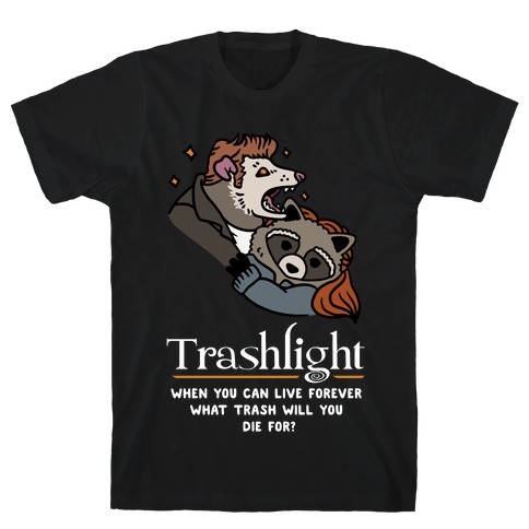 Trashlight Raccoon Opossum Parody T-Shirt