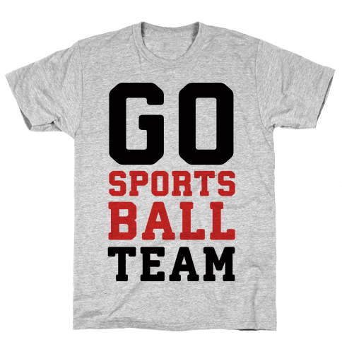 go sports tee shirt