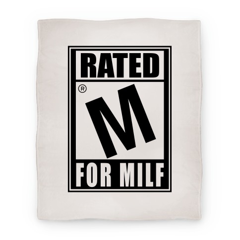 Rated M For Milf Parody Blanket
