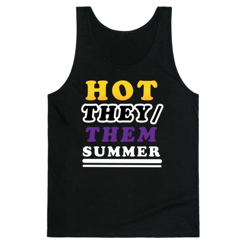 Hot They/Them Summer Tank Top