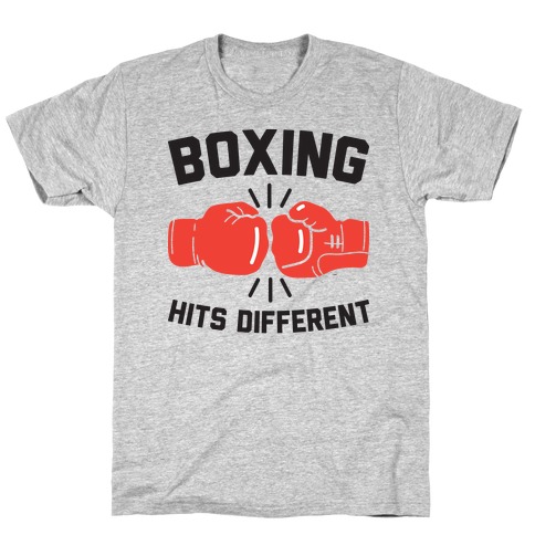 Boxing Hits Different T-Shirt