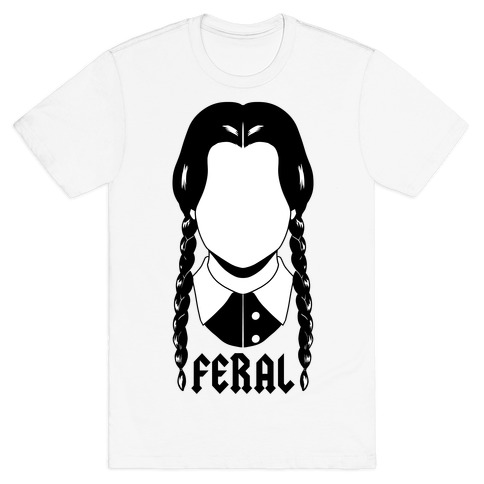 Feral Wednesday Addams T-Shirt