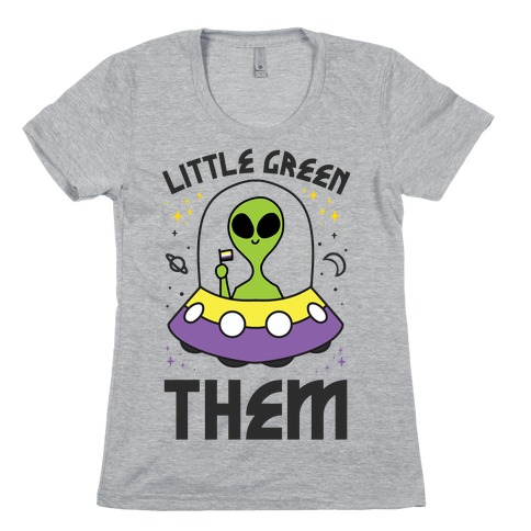 Little Green Them Womens T-Shirt