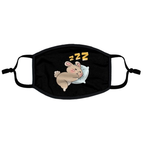 Sleepy Bunny Flat Face Mask