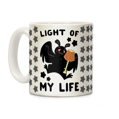 Light of my Life - Mothman and Lamp Coffee Mug