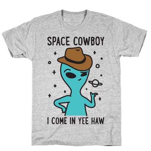 Space Cowboy Alien T-Shirt