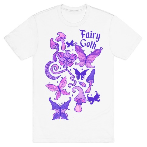 Fairy Goth Pattern T-Shirt