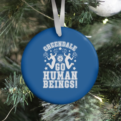 Greendale Go Human Beings! Community Ornament