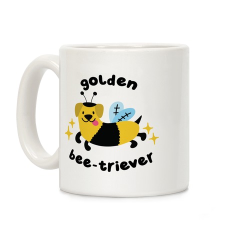 Golden Bee-Triever Coffee Mug