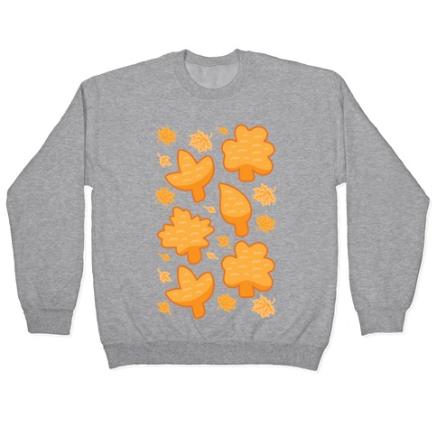 Fall Leaves Chicken Nugget Shapes Pullover