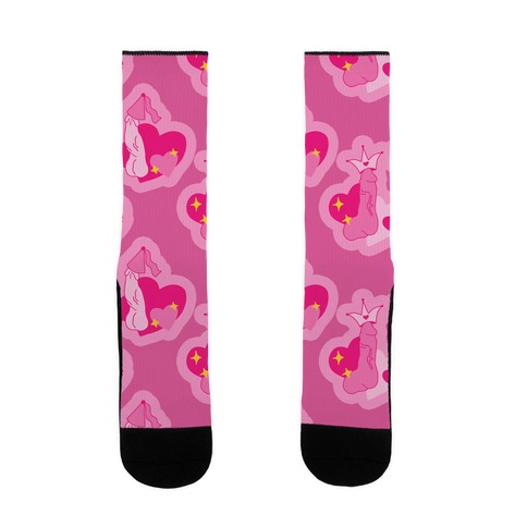 Princess Penis Pattern Sock