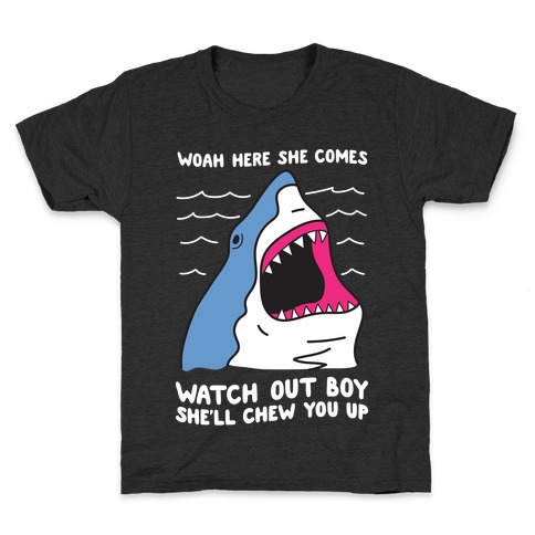 Maneater Shark Kids T-Shirt