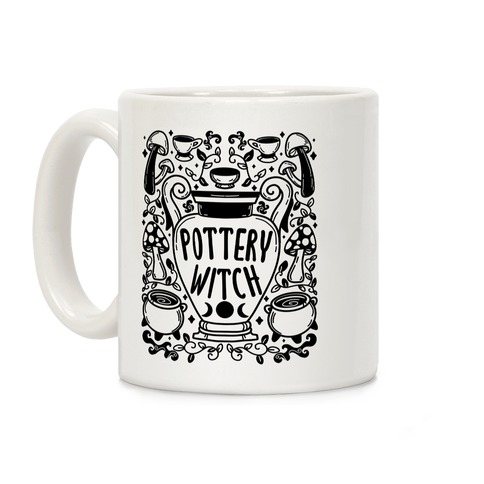 Pottery Witch Coffee Mug