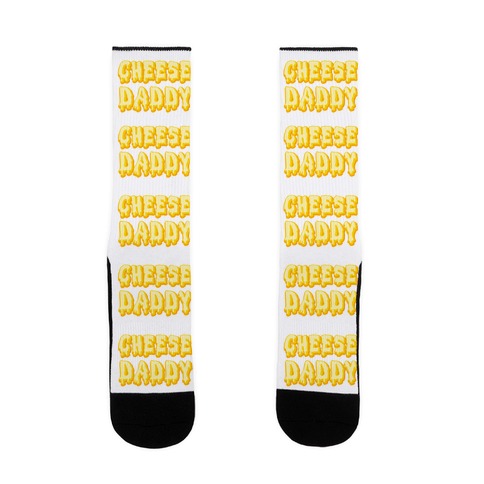 Cheese Daddy Sock
