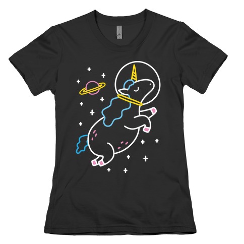 Space Unicorn Womens T-Shirt