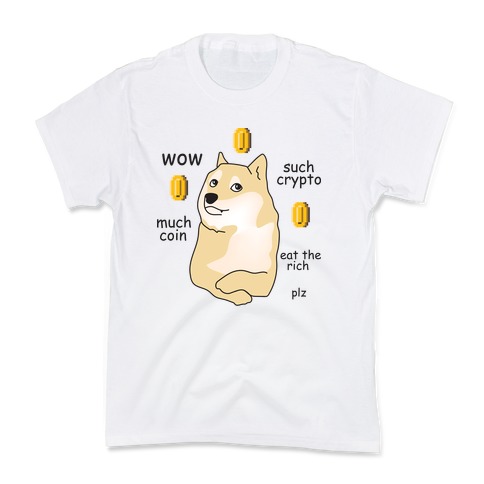 DogeCoin Parody Kids T-Shirt