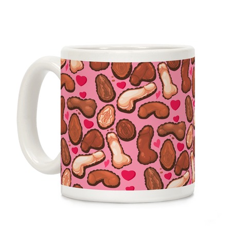 NSFW Valentine's Chocolates Pattern Coffee Mug