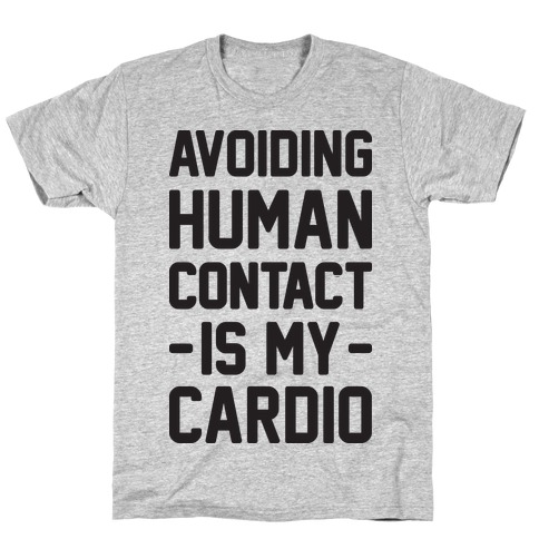 anxiety is my cardio shirt