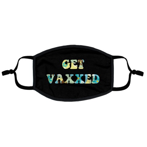 Get Vaxxed Flat Face Mask