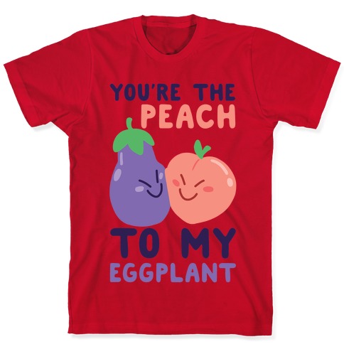 You're the Eggplant to my Peach Notebook