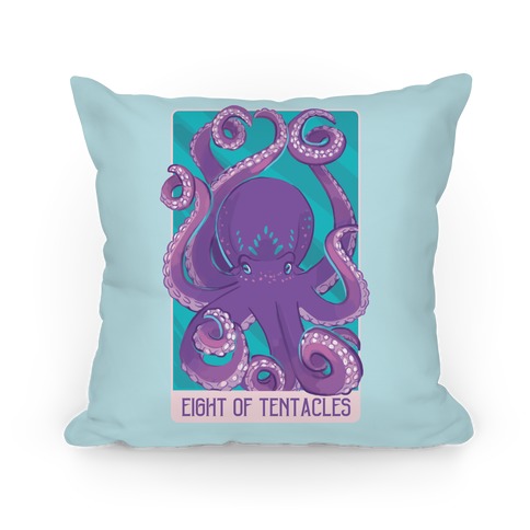Eight of Tentacles Pillow