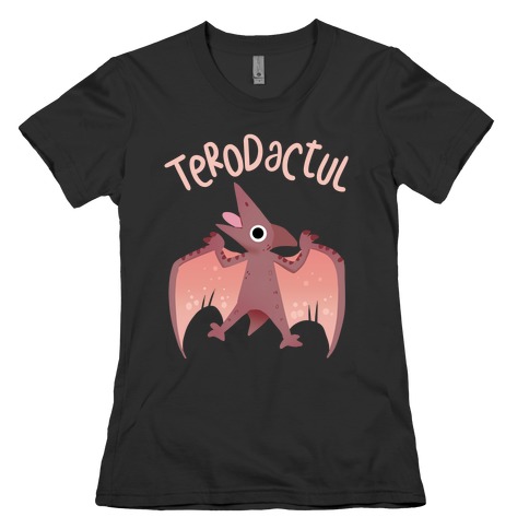 Derpy Animals Terodactul Womens T-Shirt