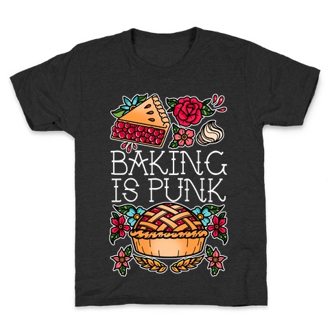 Baking Is Punk Kids T-Shirt