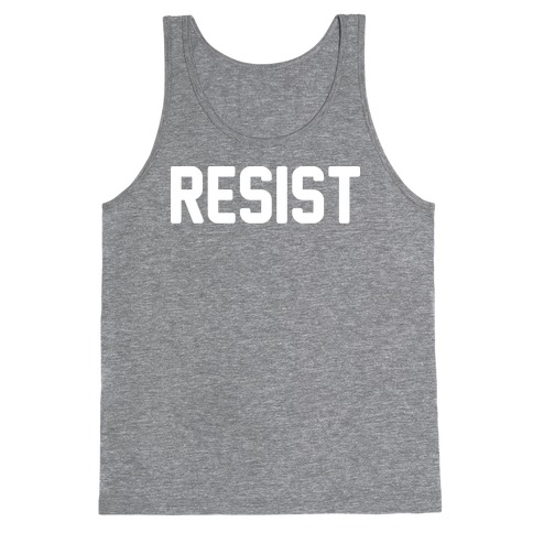 Resist Tank Top | LookHUMAN