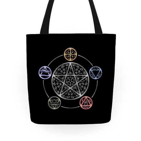 Witch's Elements In Balance Tote
