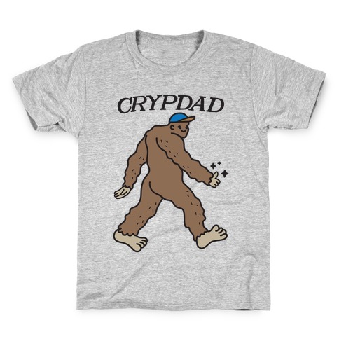 Crypdad Sasquatch Kids T-Shirt