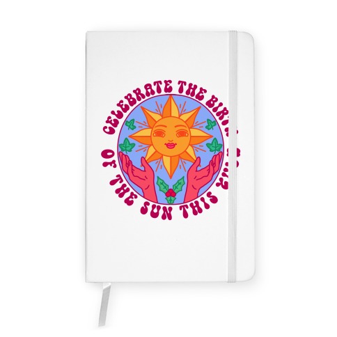 Yule Birth of the Sun Notebook