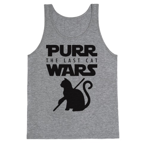 Purr Wars: The Last Cat Tank Top