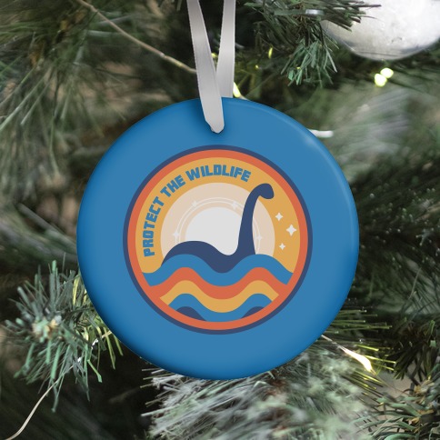 Protect The Wildlife - Nessie, Loch Ness Monster Ornament