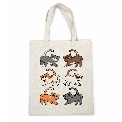 Cats With Buttcheeks Casual Tote