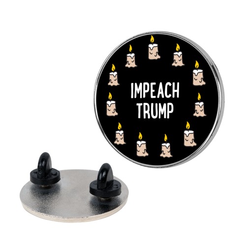 Impeach Trump Summoning Circle Parody Pin