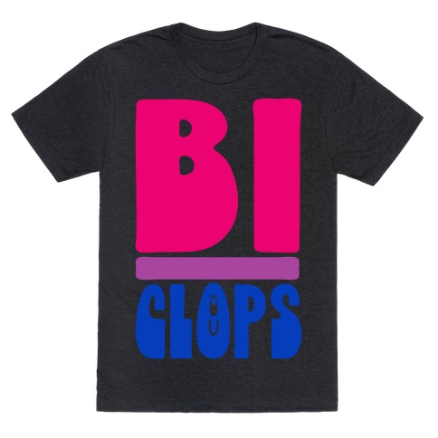 Bi-Clops Bisexual Cyclops Parody T-Shirt