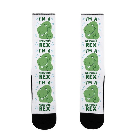 I'm a Nervous Rex Sock