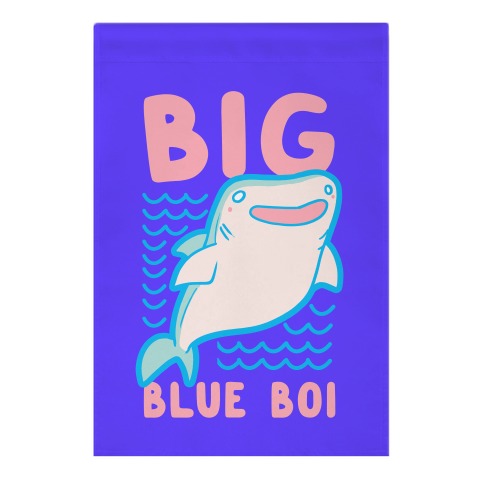 Big Blue Boi - Whale Shark Garden Flag
