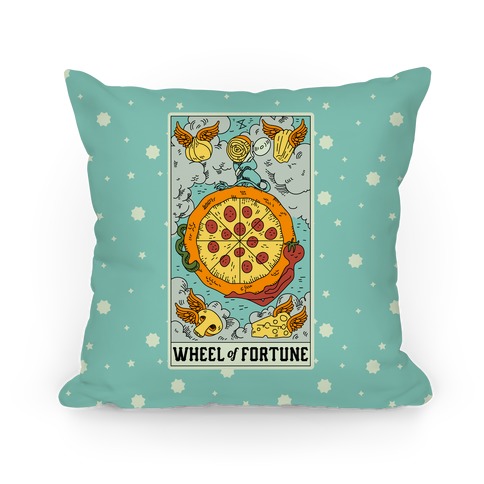 Wheel Of Fortune Pizza Pillow
