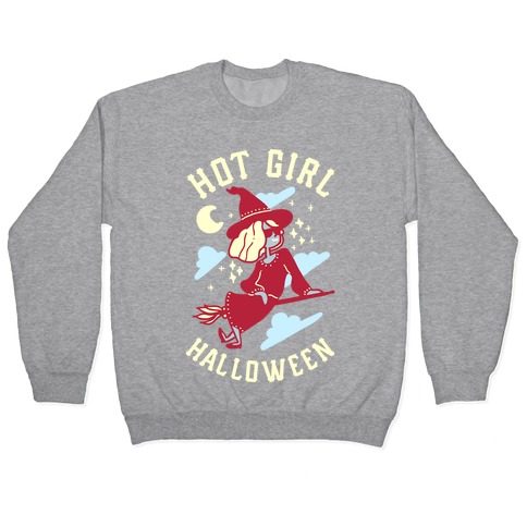 Hot Girl Halloween Pullover