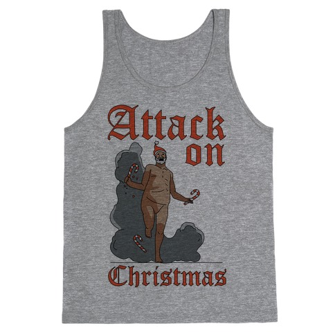 Attack On Christmas Tank Top