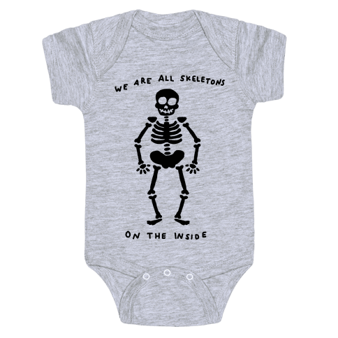 Skeleton Puns Baby Onesies Lookhuman