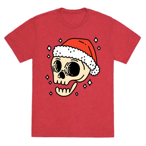 Santa Skull T-Shirt