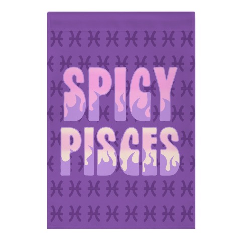 Spicy Pisces Garden Flag