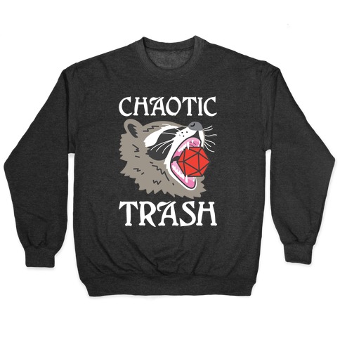Chaotic Trash (Raccoon) Pullover