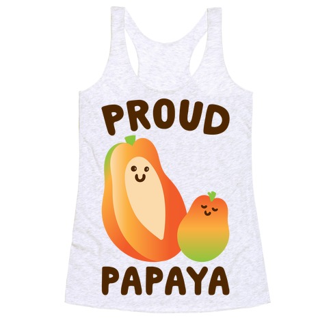 Proud Papaya Racerback Tank Top