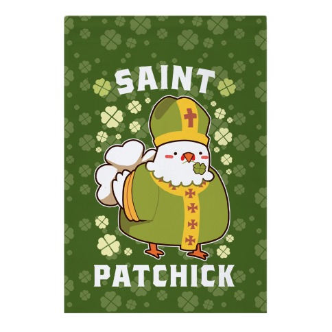 Saint Patchick Garden Flag