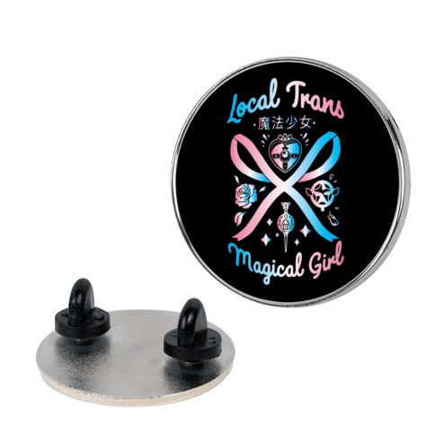 Local Trans Magical Girl Pin